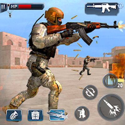 Скачать Special Ops 2020: Encounter Shooting Games 3D- FPS (Взлом Много монет) версия 1.1.8 на Андроид