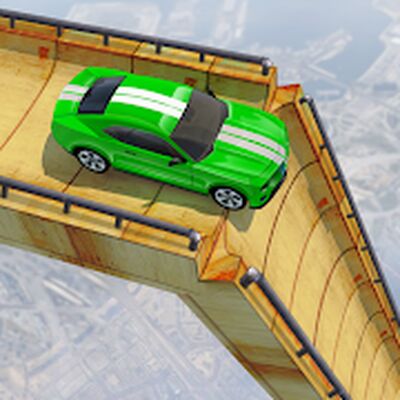 Скачать Ramp Car Racing - Car Games (Взлом Много монет) версия 3.1 на Андроид