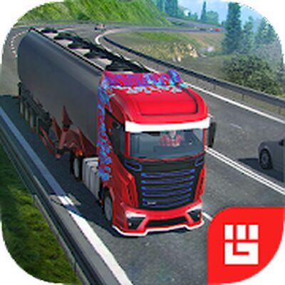 Скачать Truck Simulator PRO Europe (Взлом Много денег) версия 2.0 на Андроид
