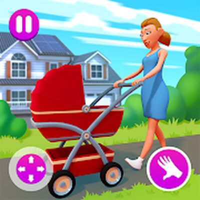 Скачать Мама Симулятор Уход за Малышом (Взлом Разблокировано все) версия 1.7.3.15 на Андроид
