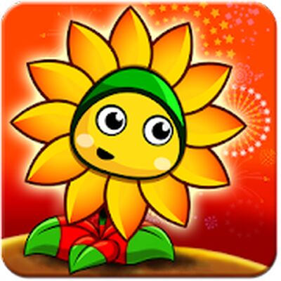 Скачать Flower Zombie War (Взлом Много денег) версия 1.2.6 на Андроид