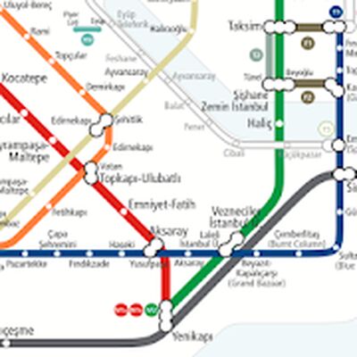 Скачать Metro Map: Istanbul (Offline) (Без Рекламы) версия 1.3.4 на Андроид