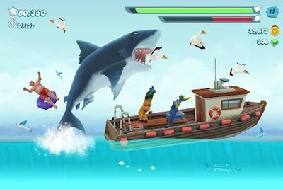 Скачать Hungry Shark Evolution (Взлом Много монет) версия Зависит от устройства на Андроид