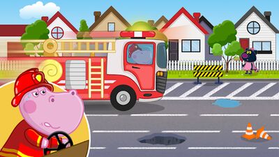 Скачать Пожарный патруль. Игры для детей (Взлом Разблокировано все) версия 1.4.2 на Андроид