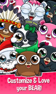 Скачать Happy Bear - Virtual Pet Game (Взлом Много монет) версия 1.21 на Андроид