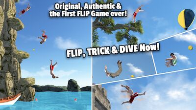 Скачать Flip Diving (Взлом Много монет) версия 3.3.6 на Андроид