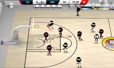 Скачать Stickman Basketball 2017 (Взлом Много монет) версия 1.1.5 на Андроид
