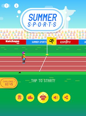 Скачать Ketchapp Summer Sports (Взлом Разблокировано все) версия 2.1.8 на Андроид