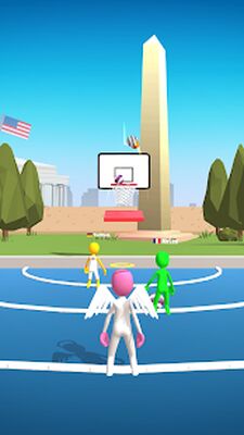 Скачать Five Hoops - Basketball Game (Взлом Много монет) версия 18.1.1 на Андроид
