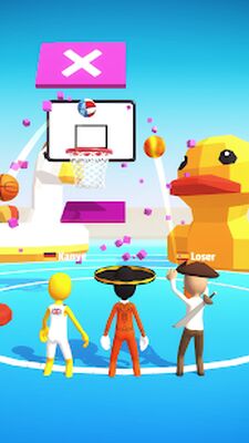 Скачать Five Hoops - Basketball Game (Взлом Много монет) версия 18.1.1 на Андроид