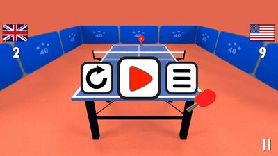 Скачать Настольный теннис 3D (Взлом Много монет) версия 2.1 на Андроид