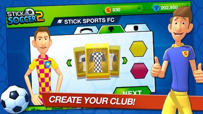 Скачать Stick Soccer 2 (Взлом Разблокировано все) версия 1.2.1 на Андроид
