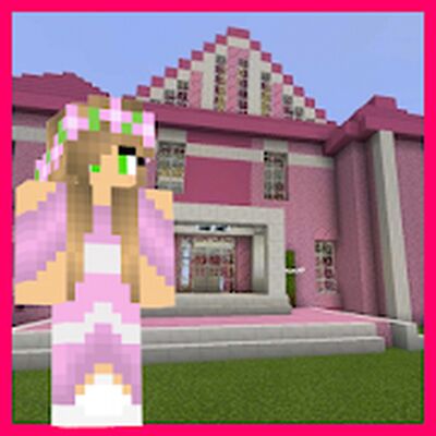 Скачать Princess House Pink Map For MCPE (Взлом Много монет) версия 1 на Андроид