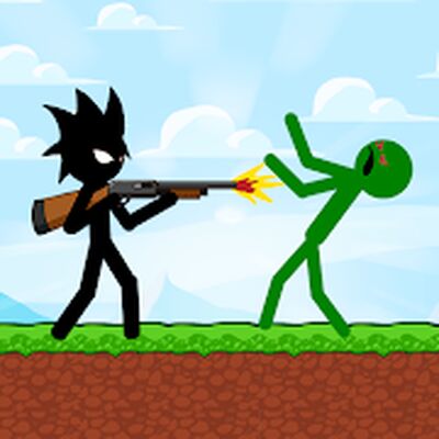 Скачать Stickman vs Zombies (Взлом Много денег) версия 1.5.6 на Андроид