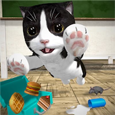 Скачать Симулятор Кошки- и друзья Cat Simulator (Взлом Много денег) версия 4.8.2 на Андроид