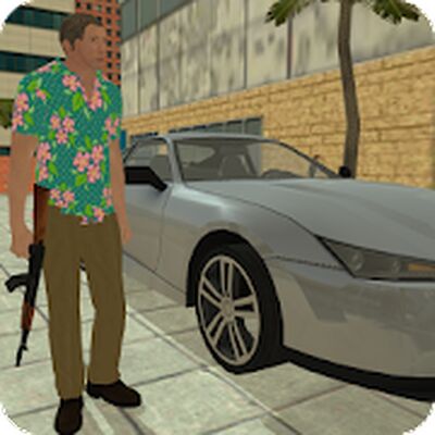 Скачать Miami crime simulator (Взлом Много монет) версия 2.8.9 на Андроид