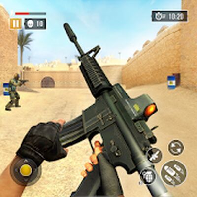 Скачать FPS Commando Game - BattleOps (Взлом Много денег) версия 5.3 на Андроид