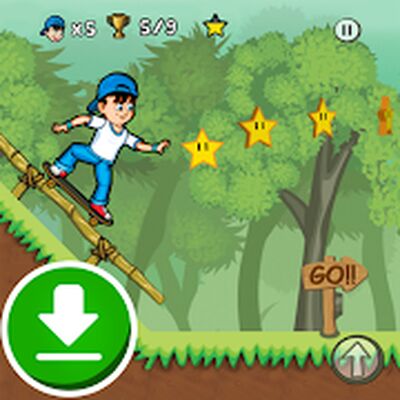 Скачать Skater Kid (Взлом Много монет) версия 8.2 на Андроид