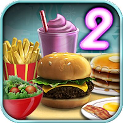 Скачать Burger Shop 2 (Без рекламы) (Взлом Разблокировано все) версия 1.2 на Андроид