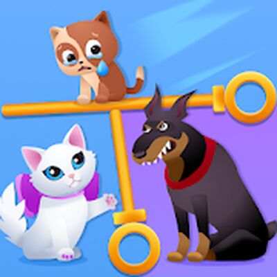 Скачать Kitten Rescue - Pin Pull (Взлом Разблокировано все) версия 2.9 на Андроид