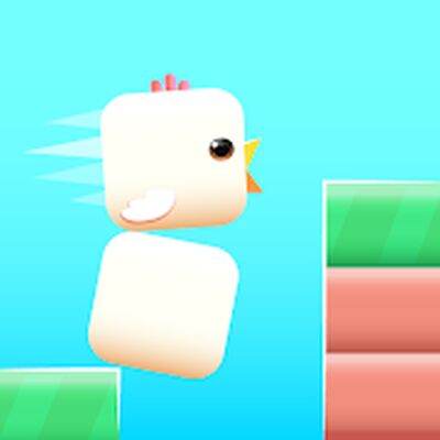 Скачать Square Bird (Взлом Разблокировано все) версия 3 на Андроид