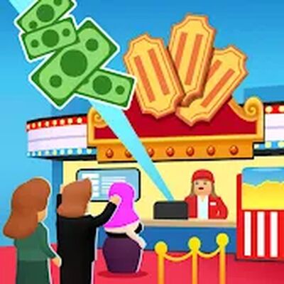 Скачать Менеджер кинотеатра (Box Office Tycoon) (Взлом Много монет) версия 2.0.3 на Андроид