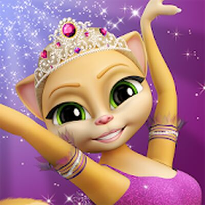 Скачать Говорящая Кошка Эмма Балерина (Взлом Много монет) версия 1.4.0 на Андроид