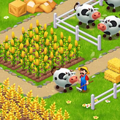 Скачать Farm City: Farming & City Building (Взлом Много денег) версия 2.8.39 на Андроид