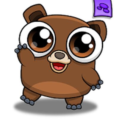 Скачать Happy Bear - Virtual Pet Game (Взлом Много монет) версия 1.21 на Андроид
