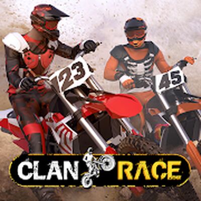 Скачать Clan Race: PVP Motocross races (Взлом Много денег) версия 2.0.2 на Андроид