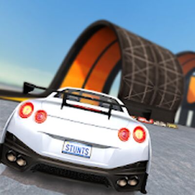 Скачать Car Stunt Races: Mega Ramps (Взлом Много денег) версия 3.0.7 на Андроид