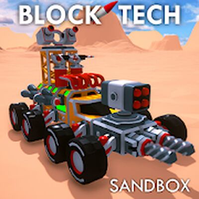 Скачать Block Tech : Tank Sandbox Craft Simulator Online (Взлом Много монет) версия 1.82 на Андроид