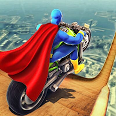 Скачать Супергерой Гонки Мега Вождение (Взлом Много монет) версия 4.3 на Андроид