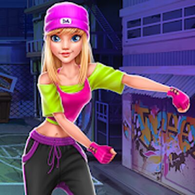 Скачать Хип-хоп битва девушки VS парни (Взлом Много монет) версия 1.1.4 на Андроид