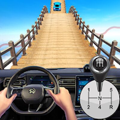 Скачать Car Stunt Racing - Car Games (Взлом Много денег) версия 5.0 на Андроид