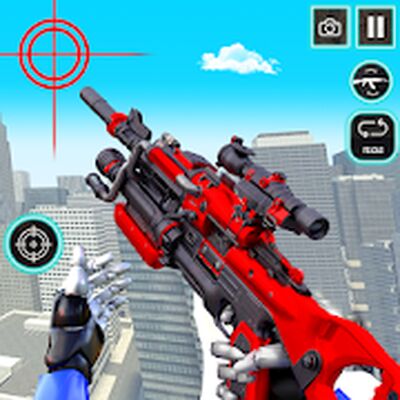 Скачать FPS Commando Shooting Robot (Взлом Разблокировано все) версия 18 на Андроид