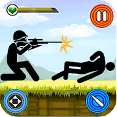 Скачать Stickman Shooting Gun Games (Взлом Разблокировано все) версия 2.58 на Андроид
