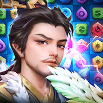 Скачать Three Kingdoms & Puzzles: РПГ три в ряд (Взлом Много денег) версия 1.20.0 на Андроид