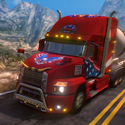 Скачать Truck Simulator USA - Evolution (Взлом Разблокировано все) версия 4.1.2 на Андроид