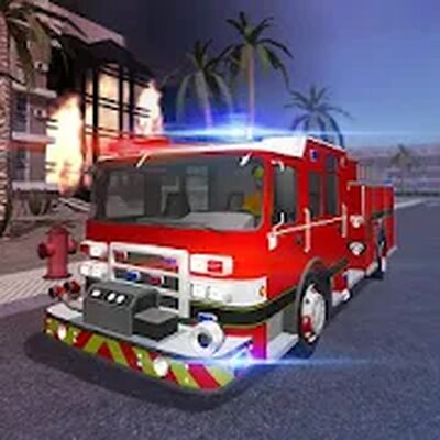 Скачать Fire Engine Simulator (Взлом Много монет) версия 1.4.8 на Андроид