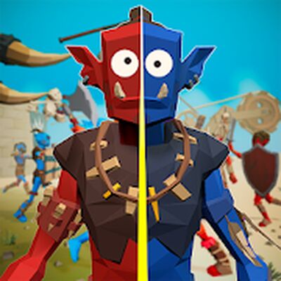 Скачать Totally Battle Simulator Game (Взлом Много монет) версия 1.7 на Андроид