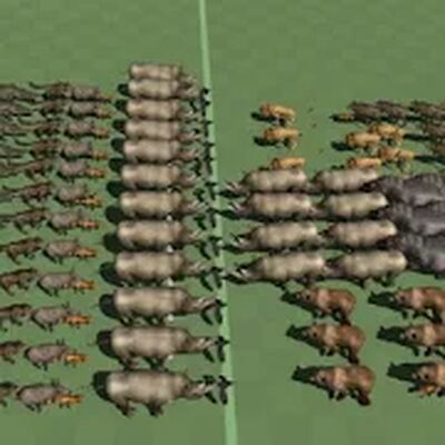 Скачать Animal Epic Battle Simulator (Взлом Разблокировано все) версия 1.4 на Андроид