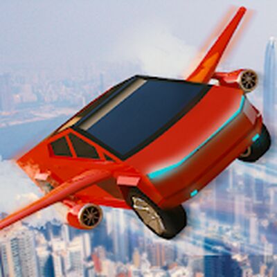Скачать Real Flying Cyber Truck Electric Car 3D Simulator (Все открыто) версия 1.1.3 на Андроид