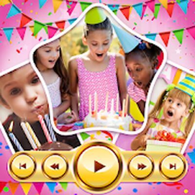 Скачать Слайд Шоу На День Рождения С Музыкой И Фото (Полный доступ) версия 1.2 на Андроид