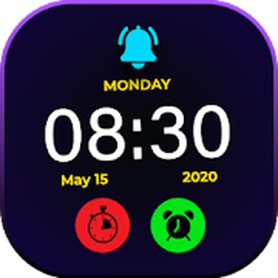 Скачать Умные ночные часы: обои HD (Полный доступ) версия 3.1 на Андроид