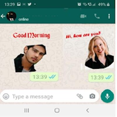 Скачать Animated Sticker Maker for WhatsApp (Все открыто) версия 2.8 на Андроид
