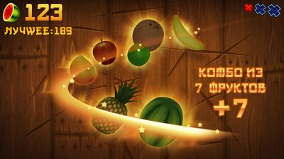 Скачать Fruit Ninja® (Взлом Много монет) версия 3.3.4 на Андроид