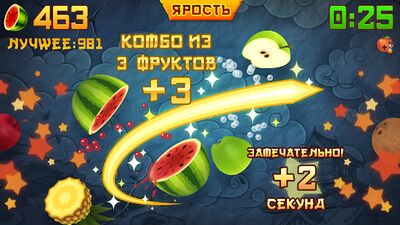 Скачать Fruit Ninja® (Взлом Много монет) версия 3.3.4 на Андроид