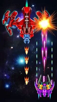 Скачать Galaxy Attack: Alien Shooter (Взлом Разблокировано все) версия 36.0 на Андроид