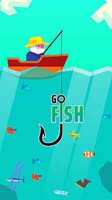 Скачать Go Fish! (Взлом Много монет) версия 1.4.3 на Андроид